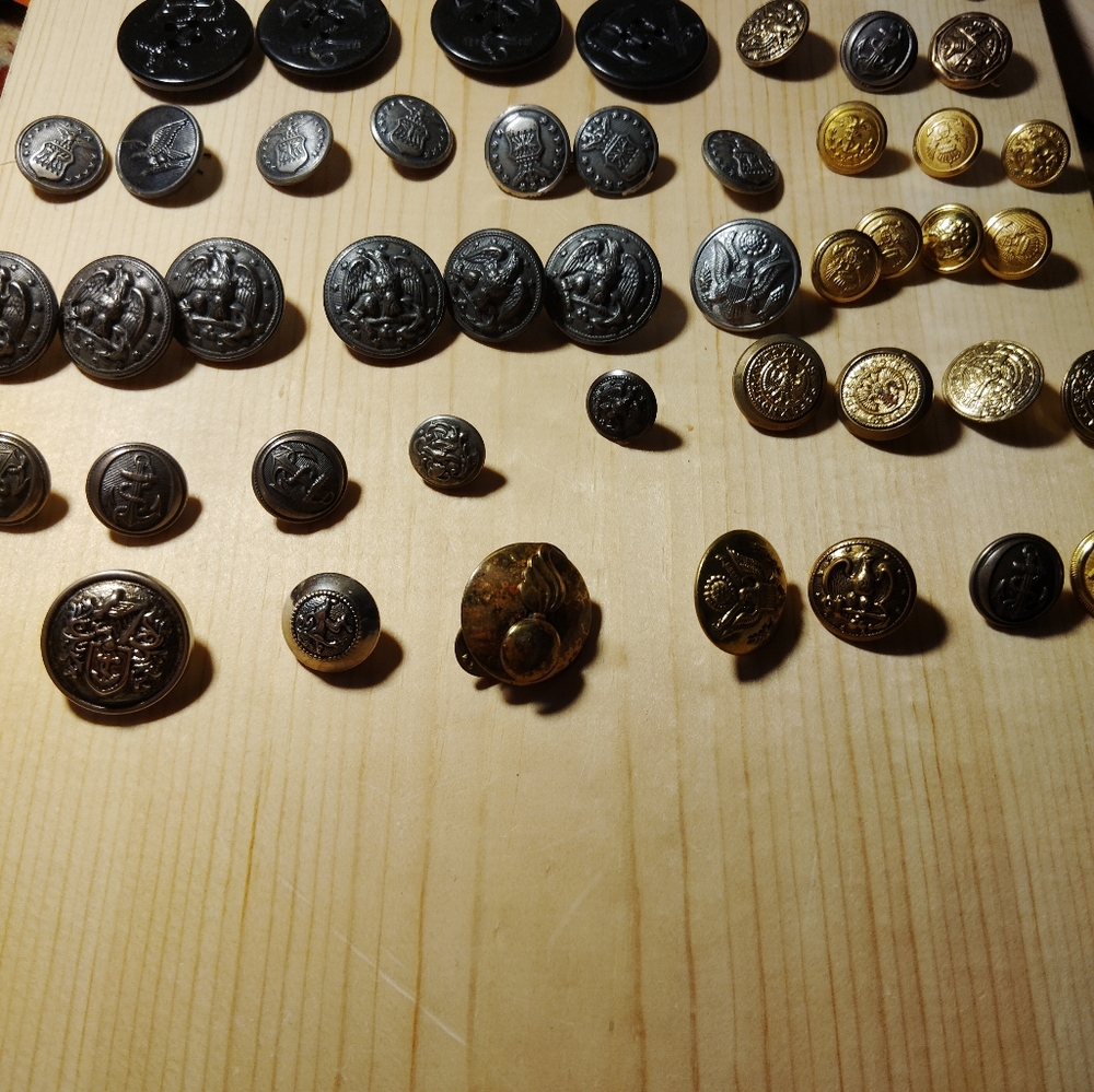 54 Amazing Collection Of Military Buttons All Years
